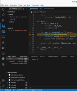 Visual Studio Code debugger for Python: how to use - TMS Developer Blog